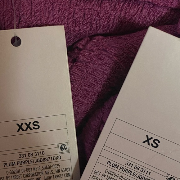 Wild Fable Neck Tie Halter Crinkle Smocked Rayon Jumper Shorts Various Sizes NWT - Picture 7 of 9